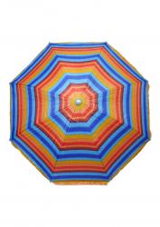 Зонт пляжный фольгированный (240см) 6 расцветок 12шт/упак ZHU-240 (расцветка 5) - фото 16