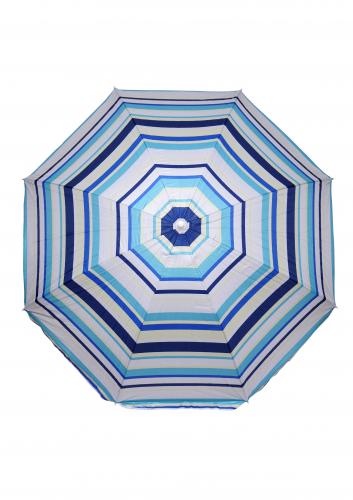 Зонт пляжный фольгированный (240см) 6 расцветок 12шт/упак ZHU-240 (расцветка 5) - фото 12