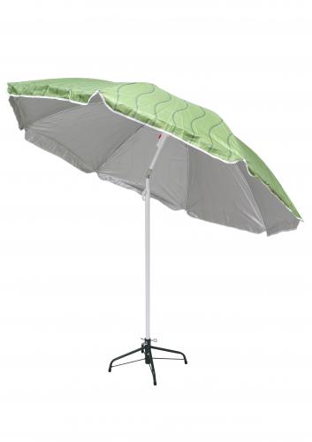 Зонт пляжный фольгированный (240см) 6 расцветок 12шт/упак ZHU-240 (расцветка 5) - фото 5