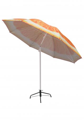 Зонт пляжный фольгированный с наклоном 170 см (6 расцветок) 12 шт/упак ZHUBU-170 - фото 6